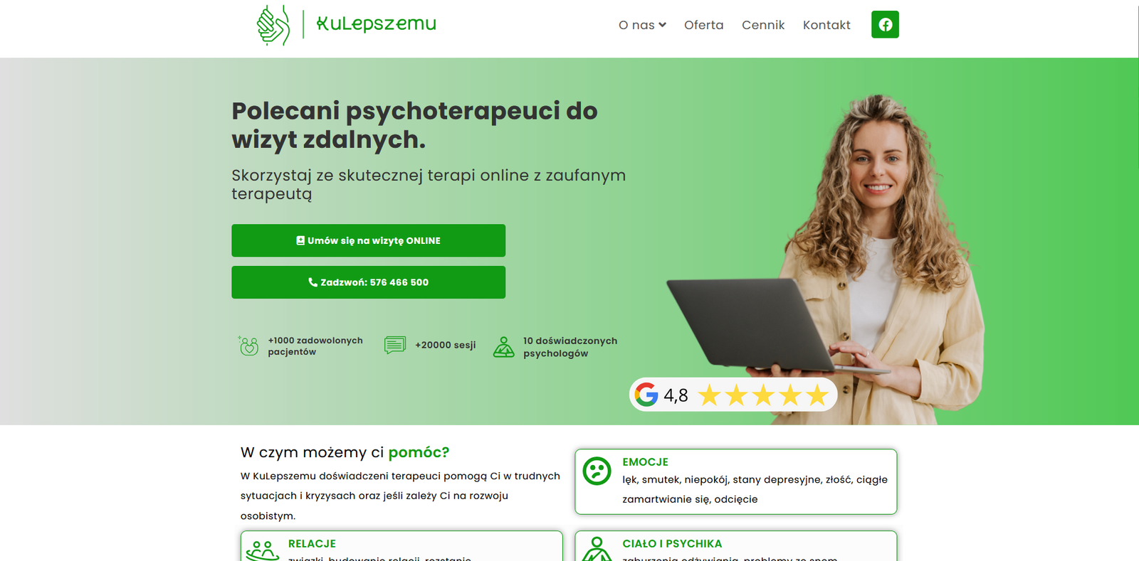 kulepszemulandingpage