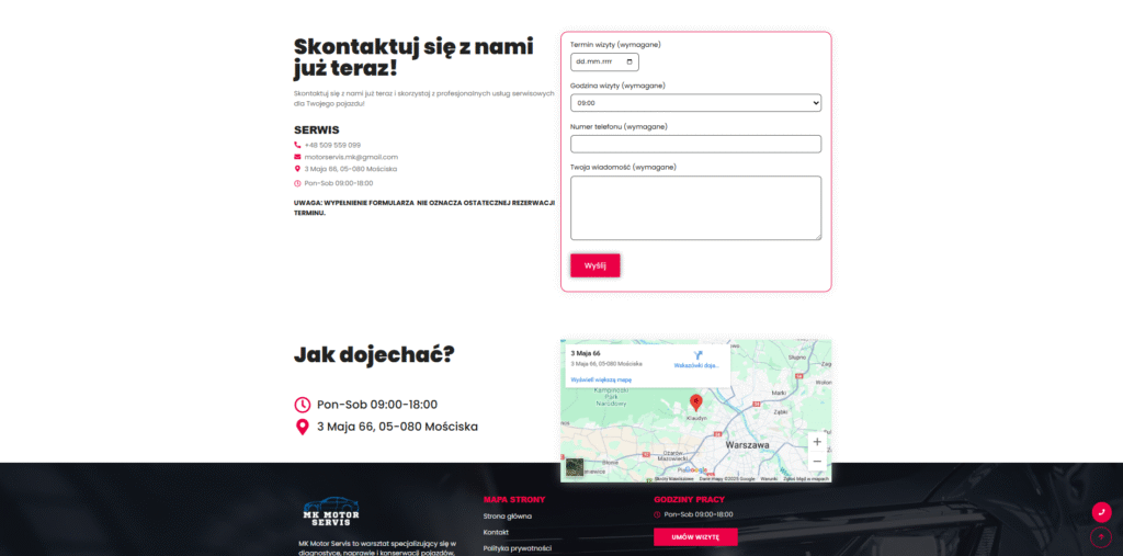 home page mk motor servis screen4