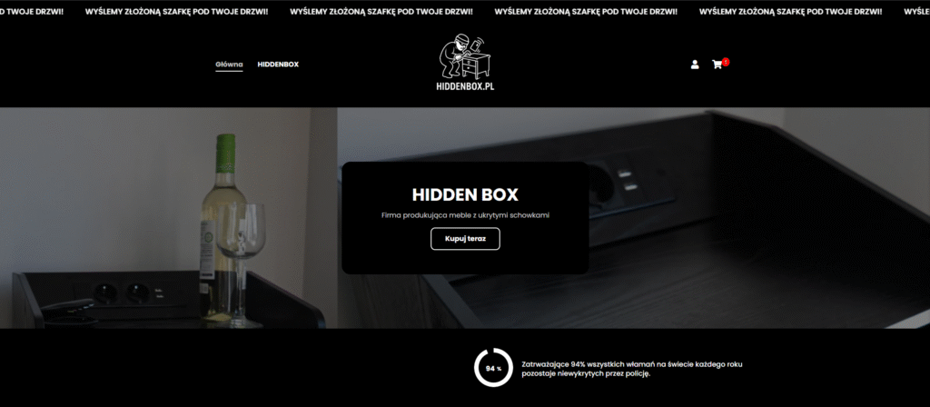 hidden box home screen