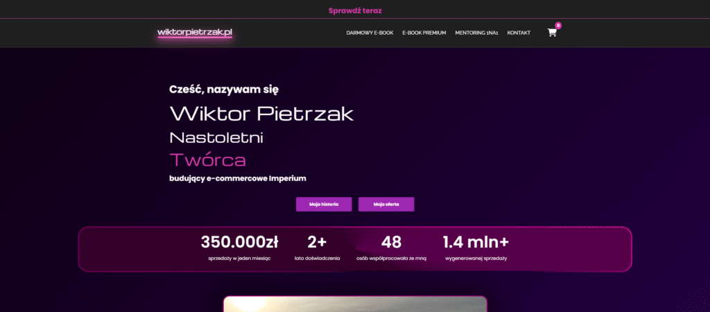 wiktor pietrzak screen home